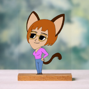 Chibi-Mädchen Acrylschild
