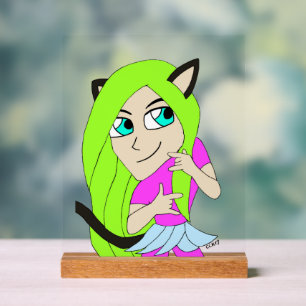 Chibi-Mädchen Acrylschild