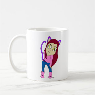 Chibi-Mädchen Kaffeetasse