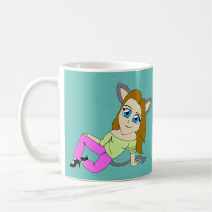 Chibi-Mädchen Kaffeetasse