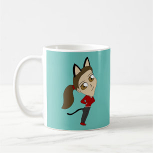 Chibi-Mädchen Kaffeetasse