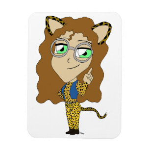 Chibi-Mädchen Magnet