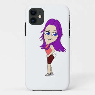 Chibi-Mädchen mit sonnigen Schwänzen Case-Mate iPhone Hülle