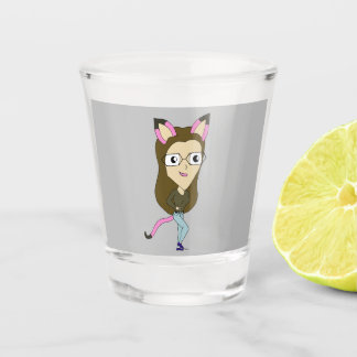 Chibi-Mädchen Schnapsglas