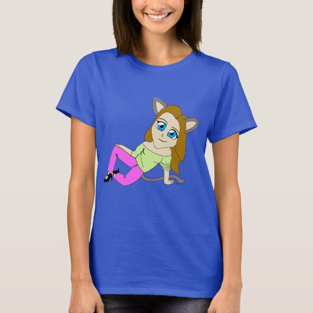 Chibi-Mädchen T-Shirt (Vorderseite)