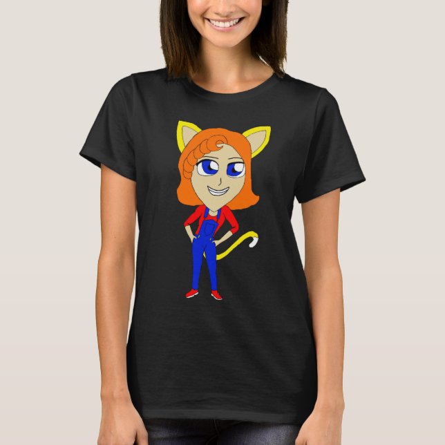 Chibi-Mädchen T-Shirt (Vorderseite)