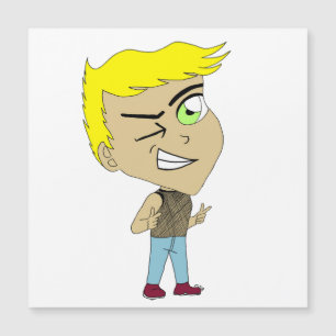 Chibi-Magnet Magnetkarte