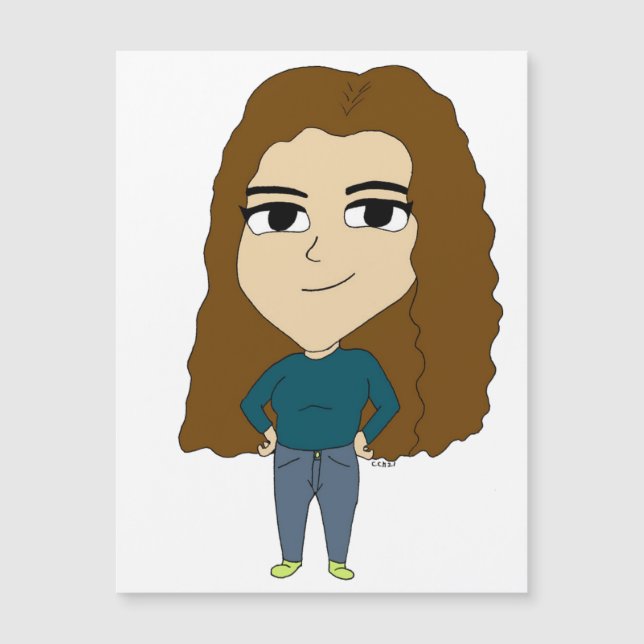 Chibi Magnetkarte (Vorderseite)