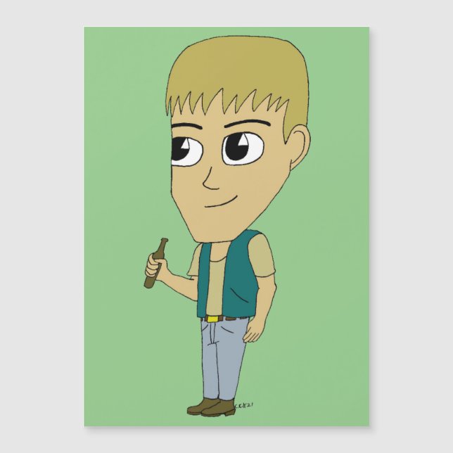 Chibi Magnetkarte (Vorderseite)