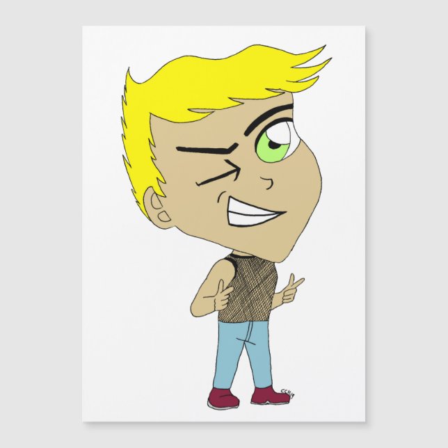 Chibi Magnetkarte (Vorderseite)