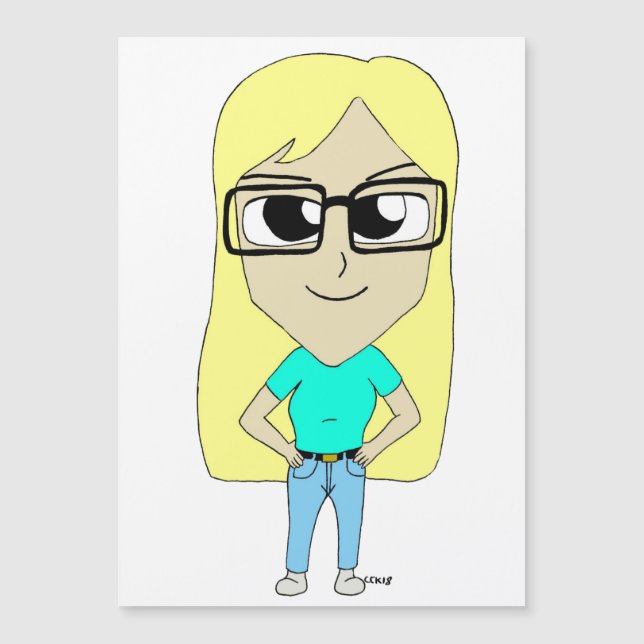 Chibi Magnetkarte (Vorderseite)