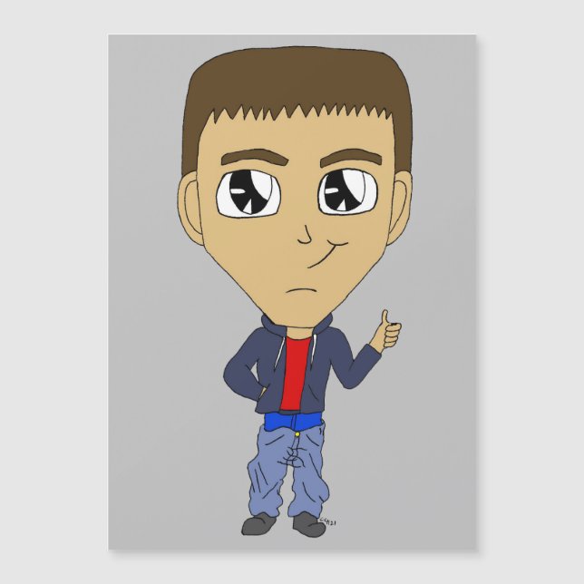 Chibi Magnetkarte (Vorderseite)