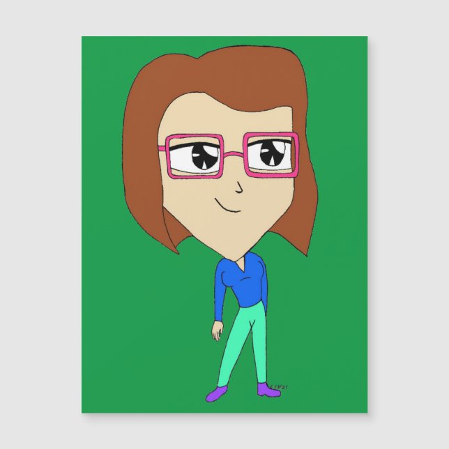 Chibi Magnetkarte (Vorderseite)
