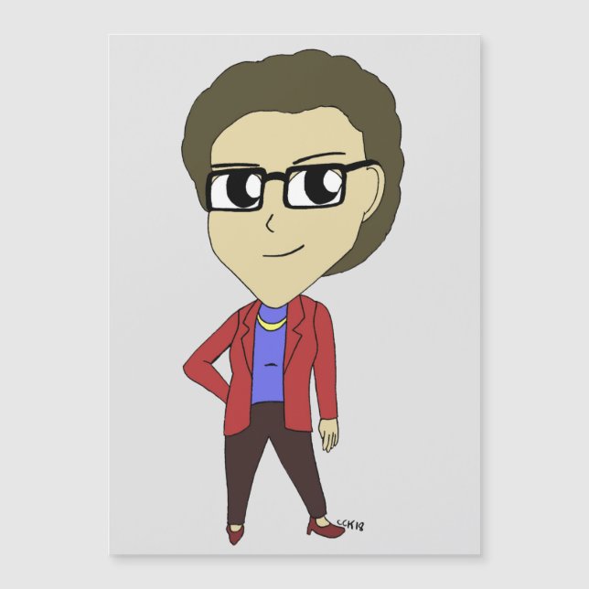 Chibi Magnetkarte (Vorderseite)