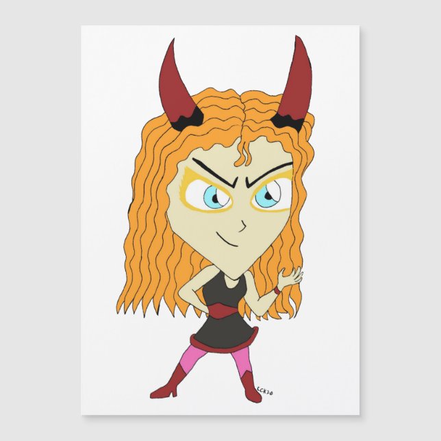 Chibi Magnetkarte (Vorderseite)