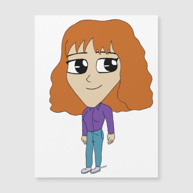 Chibi Magnetkarte (Vorderseite)