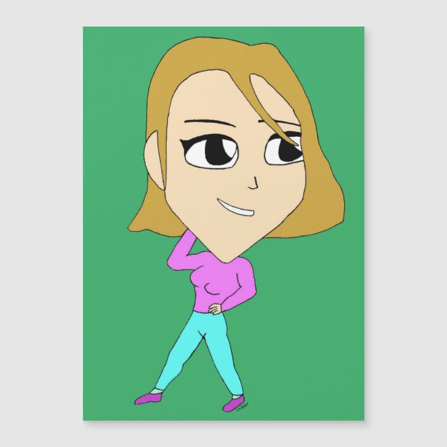 Chibi Magnetkarte (Vorderseite)