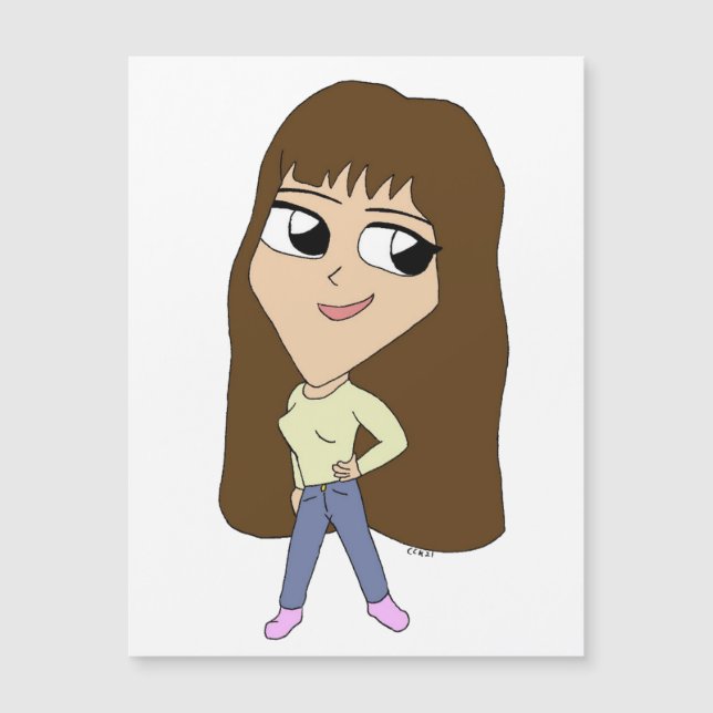 Chibi Magnetkarte (Vorderseite)