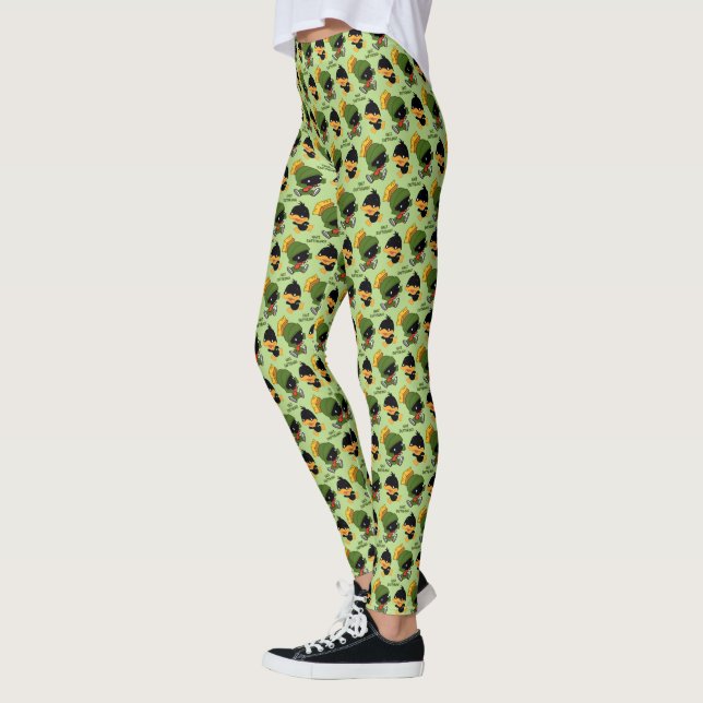 Chibi MARVIN THE MARTIAN™ & DAFFY DUCK™ Leggings (Links)