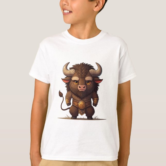 Chibi Minotaur T - Shirt (Vorderseite)