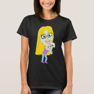 Chibi mit einem Jungtier T-Shirt