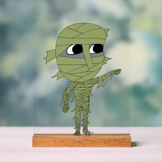 Chibi-Mumie Acrylschild (Neutral)