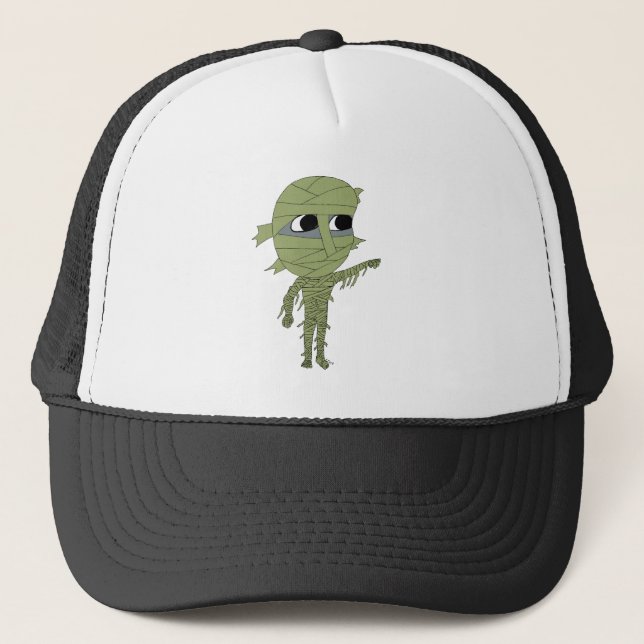 Chibi-Mumie  Truckerkappe (Vorderseite)