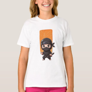 Chibi-Ninja-Vektorillustration T-Shirt