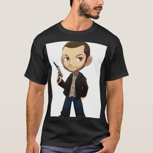 Chibi Osteuropäischer Straßenüberlebender  T-Shirt (Vorderseite)