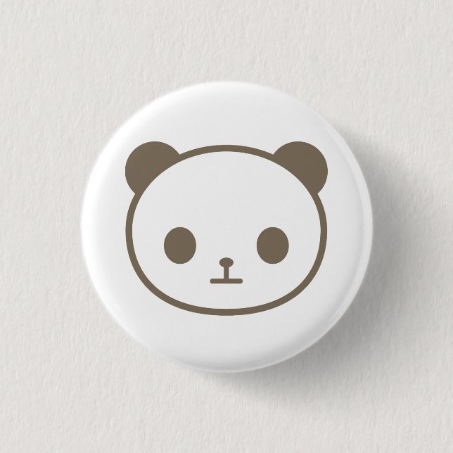 chibi Panda Button (Vorderseite)