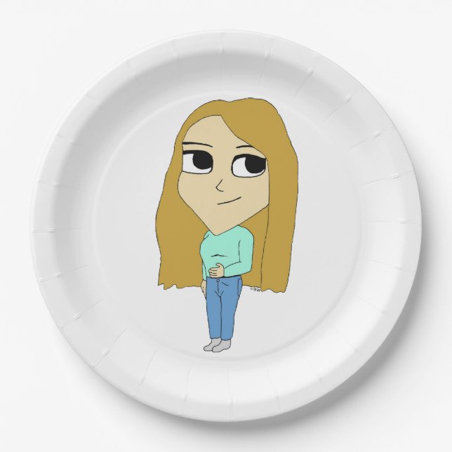 Chibi Pappteller (Vorderseite)