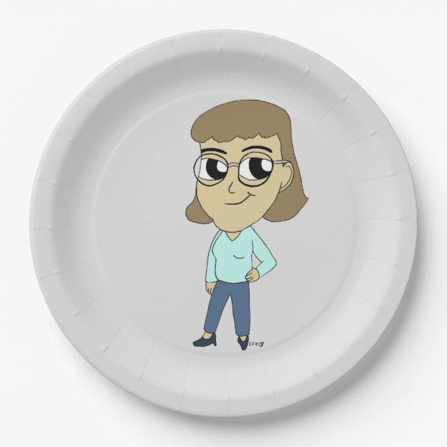 Chibi Pappteller (Vorderseite)