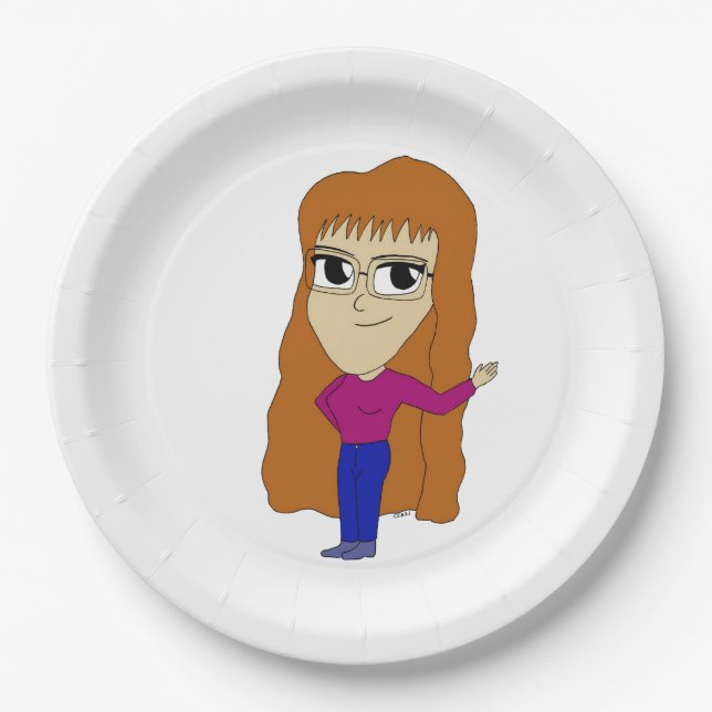 Chibi Pappteller (Vorderseite)