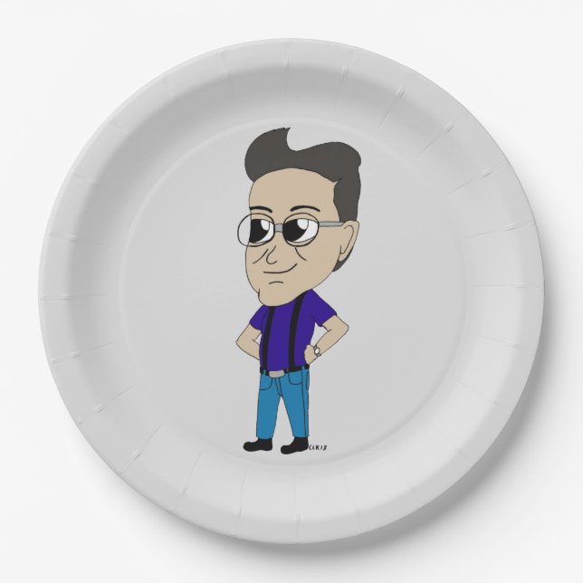 Chibi Pappteller (Vorderseite)