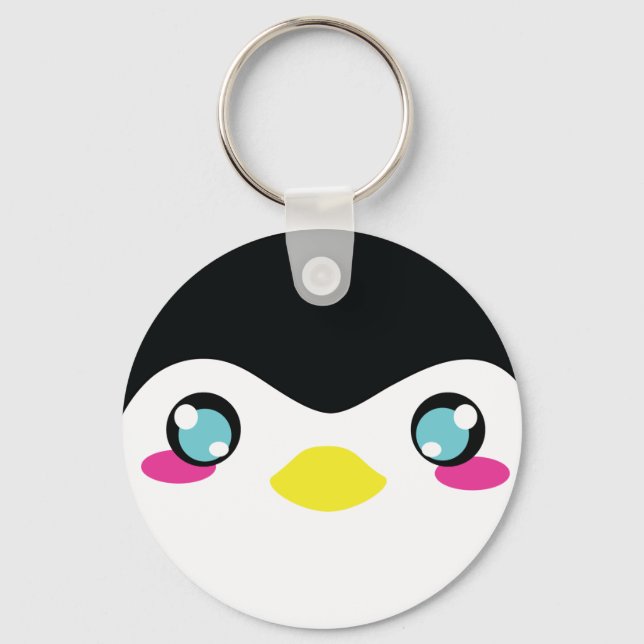 Chibi Penguin Schlüsselanhänger (Vorderseite)