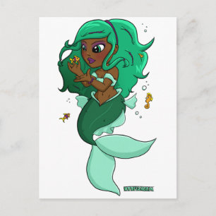 Chibi Pisces Postkarte