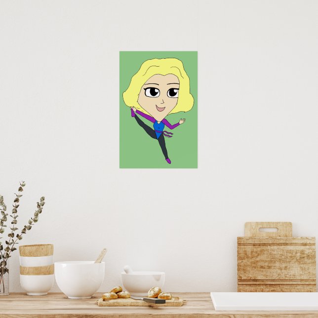 Chibi Poster (Küche)
