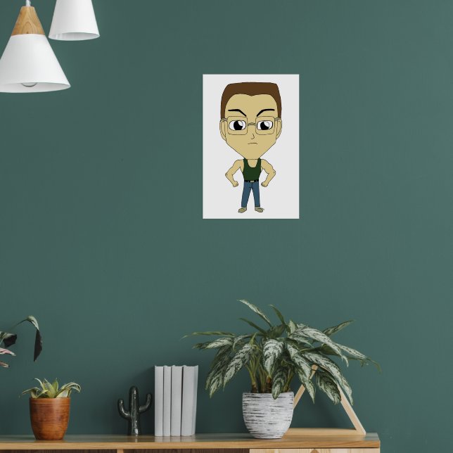 Chibi Poster (Wohnzimmer 1)