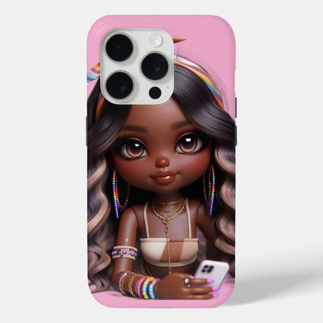 CHIBI-PUPPE Case-Mate iPhone HÜLLE (Rückseite)