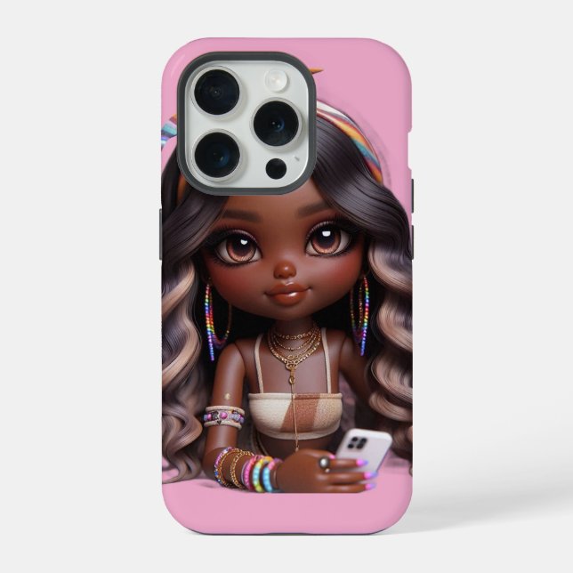 CHIBI-PUPPE iPhone HÜLLE (Rückseite)