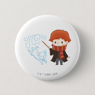 Chibi Ron Weasley Button