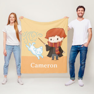 Chibi Ron Weasley Fleecedecke