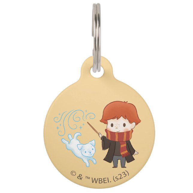 Chibi Ron Weasley Haustiermarke (Vorderseite)