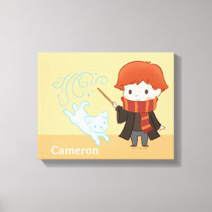 Chibi Ron Weasley Leinwanddruck