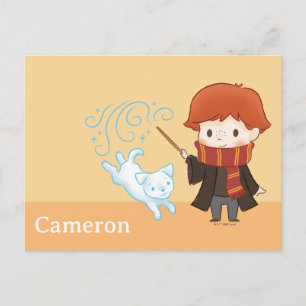 Chibi Ron Weasley Postkarte