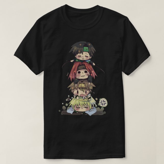 Chibi Saiyuki Reload T-Shirt (Design vorne)