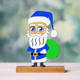 Chibi Santa Claus Acrylschild