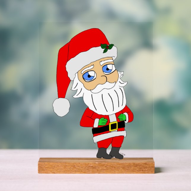 chibi santa claus acrylschild (Neutral)