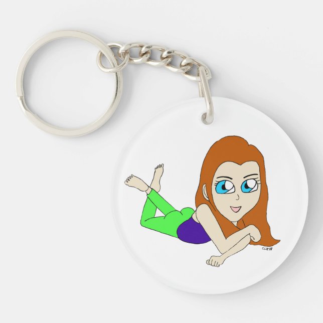 Chibi Schlüsselanhänger (Vorderseite)