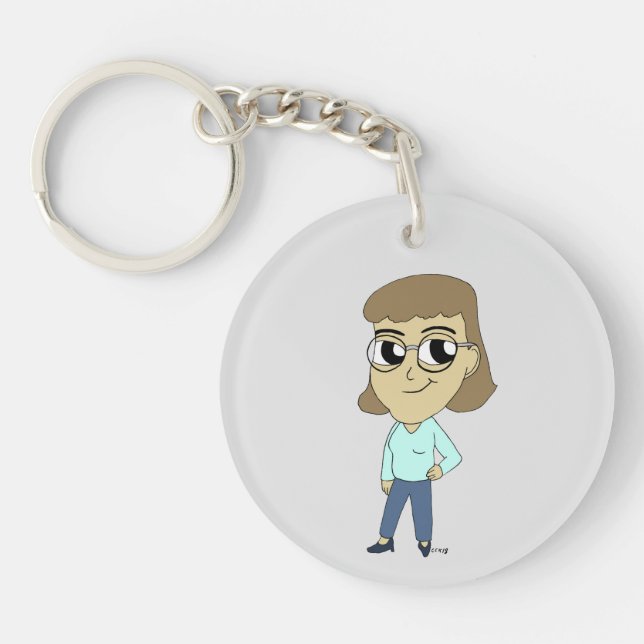 Chibi-Schlüsselanhänger Schlüsselanhänger (Vorderseite)